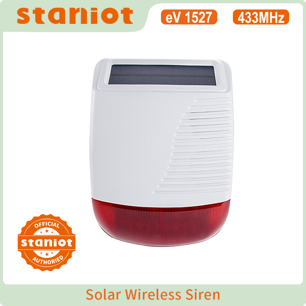 Smart Home Security System - Staniot اللاسلكية في الهواء الطلق الشمسية