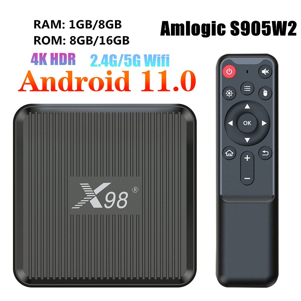 Smart Home Youtube - جهاز استقبال تلفزيوني X98Q بنظام أندرويد