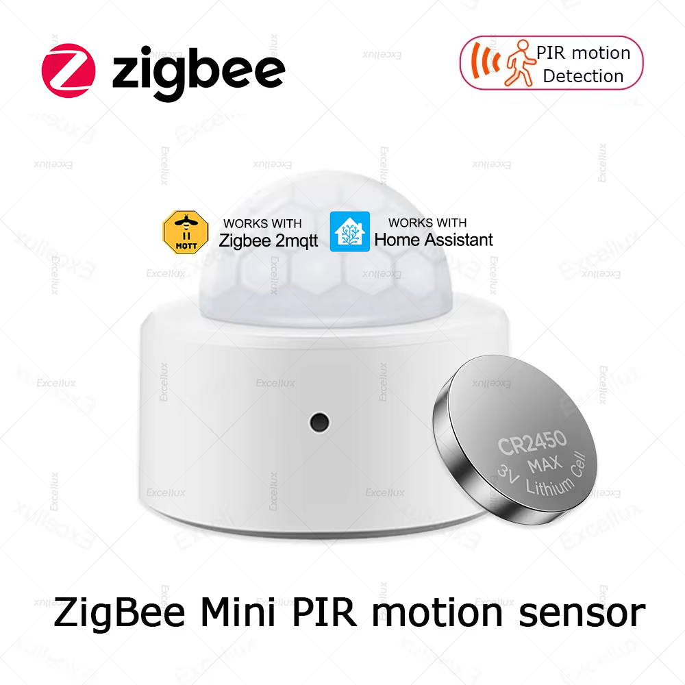 Smart Home Assistant - زيجبي PIR محس حركة صغير الأشعة