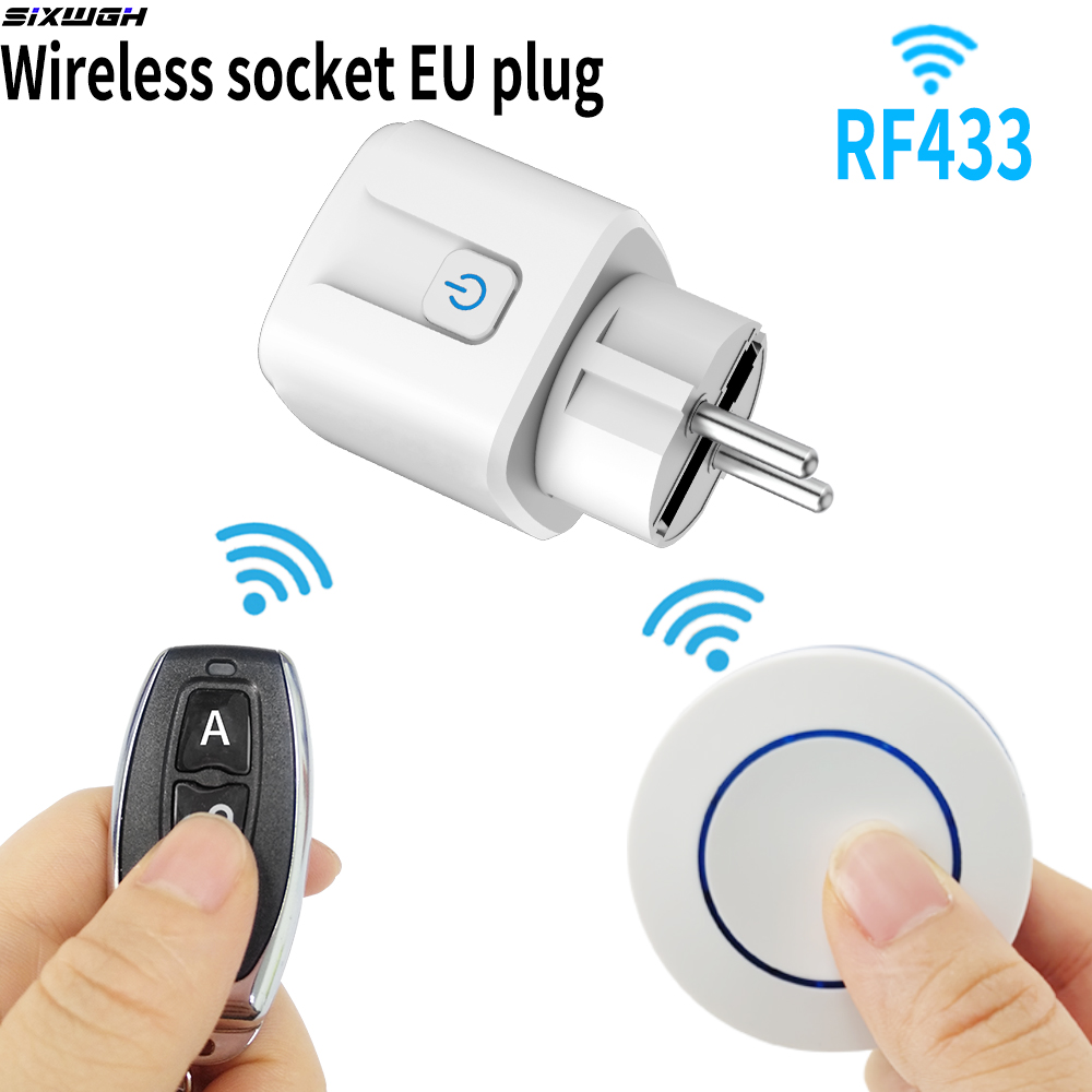 Universal Remote Smart Home - مقبس لاسلكي ذكي RF433 للتحكم عن