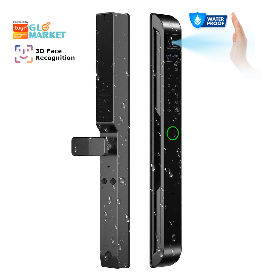 Smart Door Lock - قفل باب ذكي من Glomarket، نحيف