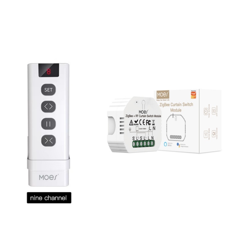 Smart Home Moes - وحدة تحكم ذكية MOES ZigBee RF433