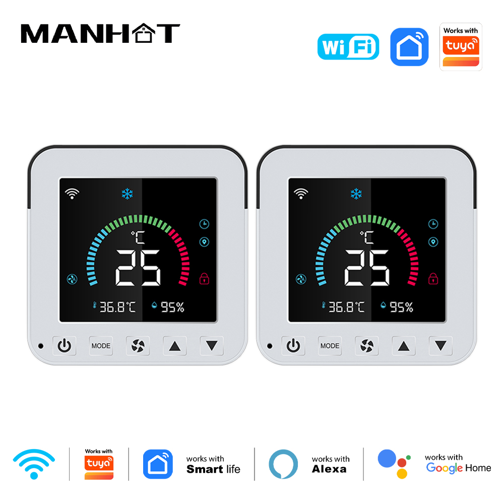 Smart Home Ir - MANHOT ثيرموستات ذكي واي فاي لتكييف