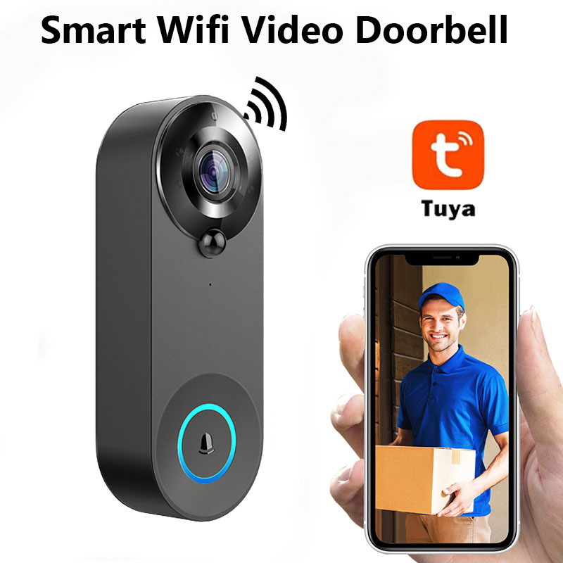 Smart Home Video Doorbell Enhanced Security With Smart Doorbell - HD 1080P الذكية اللاسلكية الجرس واي