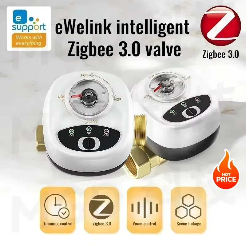 Smart Home Google - صمام مياه ذكي EWelink بتقنية ZigBee