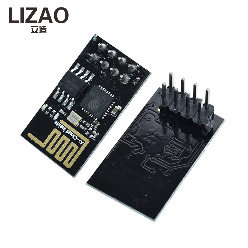 Upgrade Smart Home - وحدة واي فاي LIZAO ESP8266 ESP-01S،