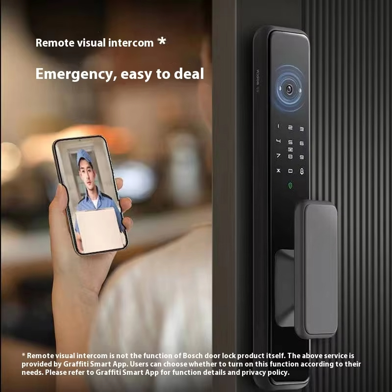 Smart Door Lock - قفل ذكي أوتوماتيكي بالكامل EL600Vf مع