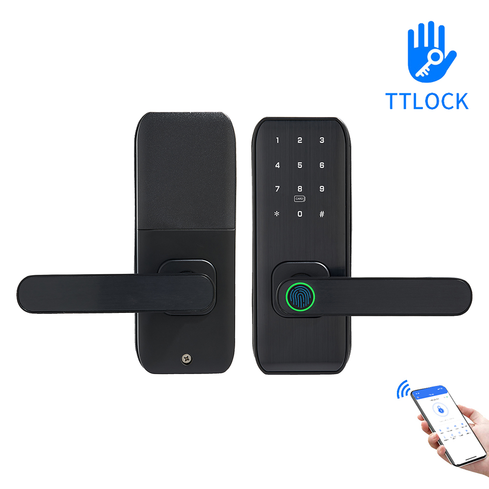 Smart Door Lock - قفل ذكي ببصمة الإصبع وكلمة المرور