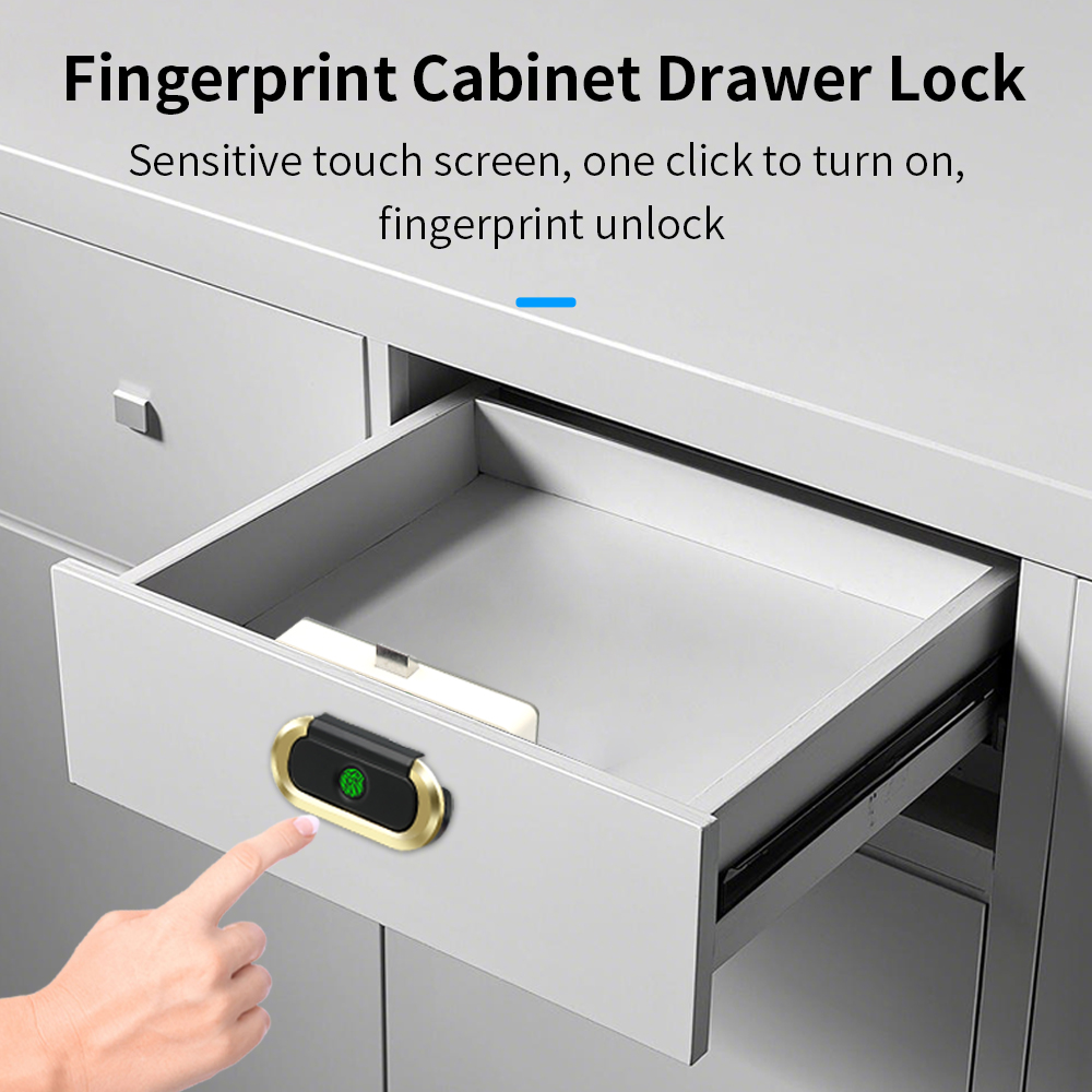Smart Door Lock - قفل بصمة الإصبع البيومترية مضاد للسرقة