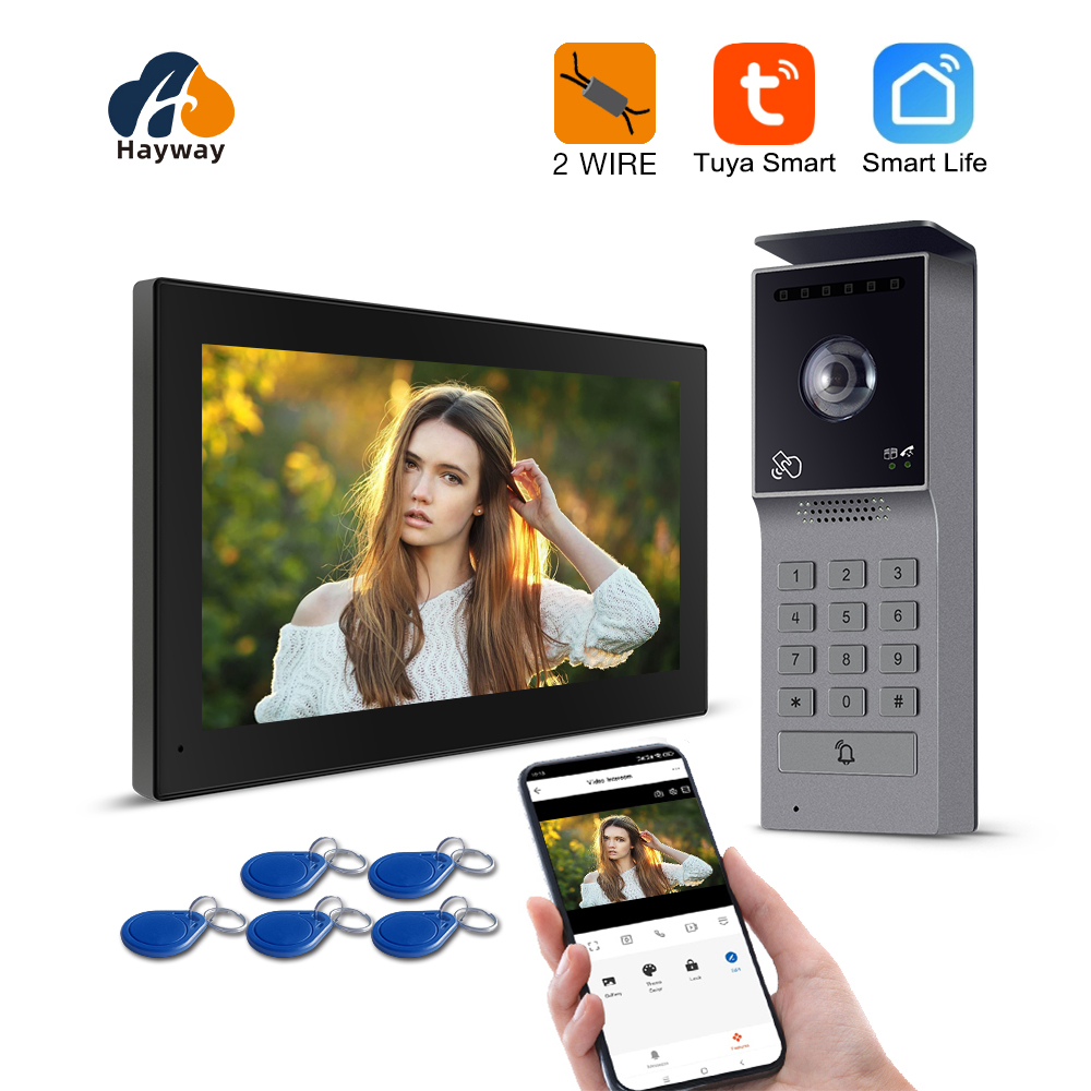 Smart Home Video Doorbell Enhanced Security With Smart Doorbell - Tuya Wifi المنزل الذكي فيديو باب
