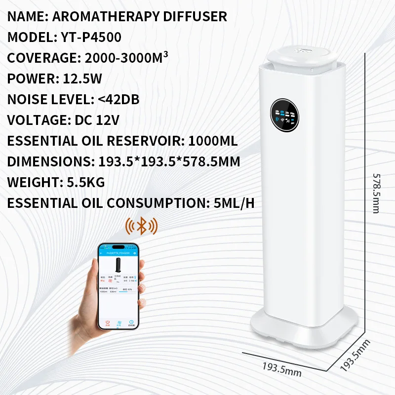 Smart Home Villa - موزع عطور ذكي يعمل بالواي فاي،