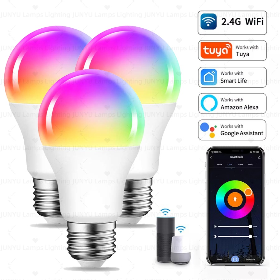 Smart Home Youtube - الذكية عكس الضوء RGB LED لمبة