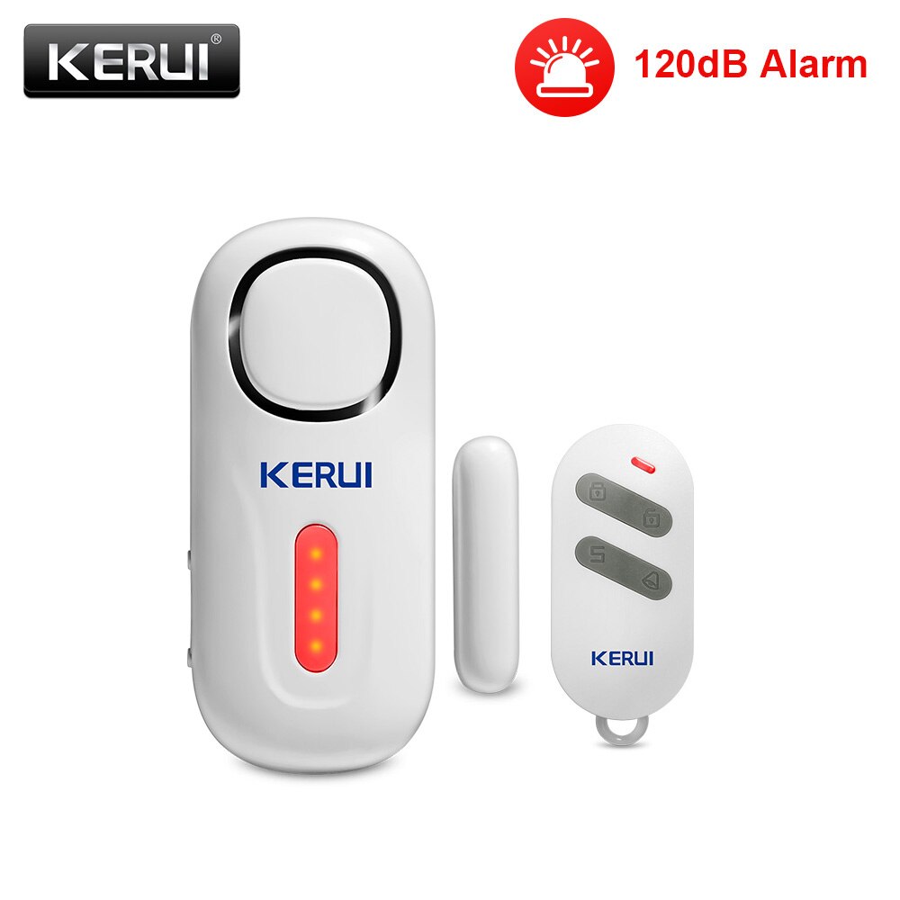 Smart Home Security System - KERUI 120DB لاسلكي باب/نافذة دخول الأمن