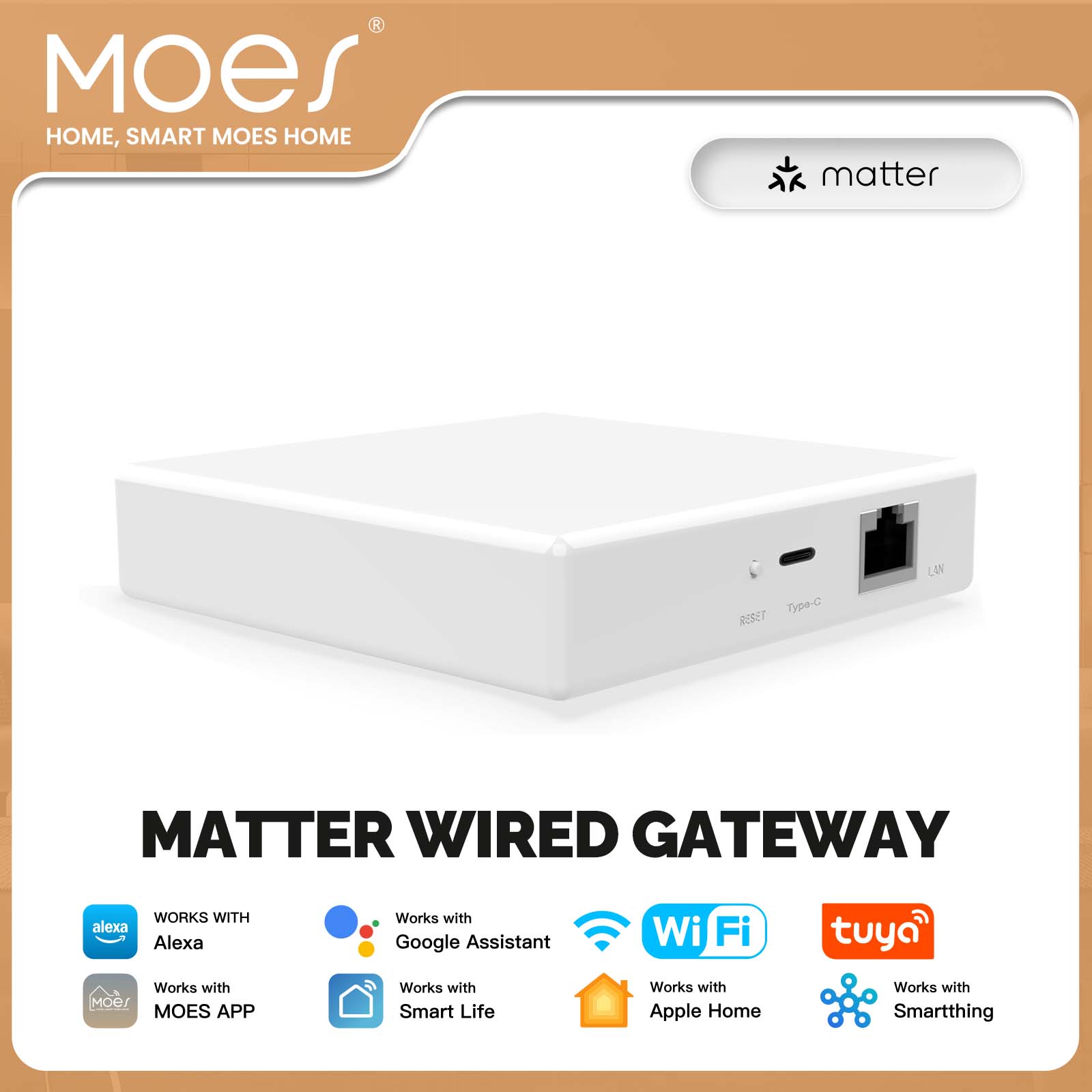 Smart Home Moes - بوابة MOES Tuya ZigBee Matter Thread،