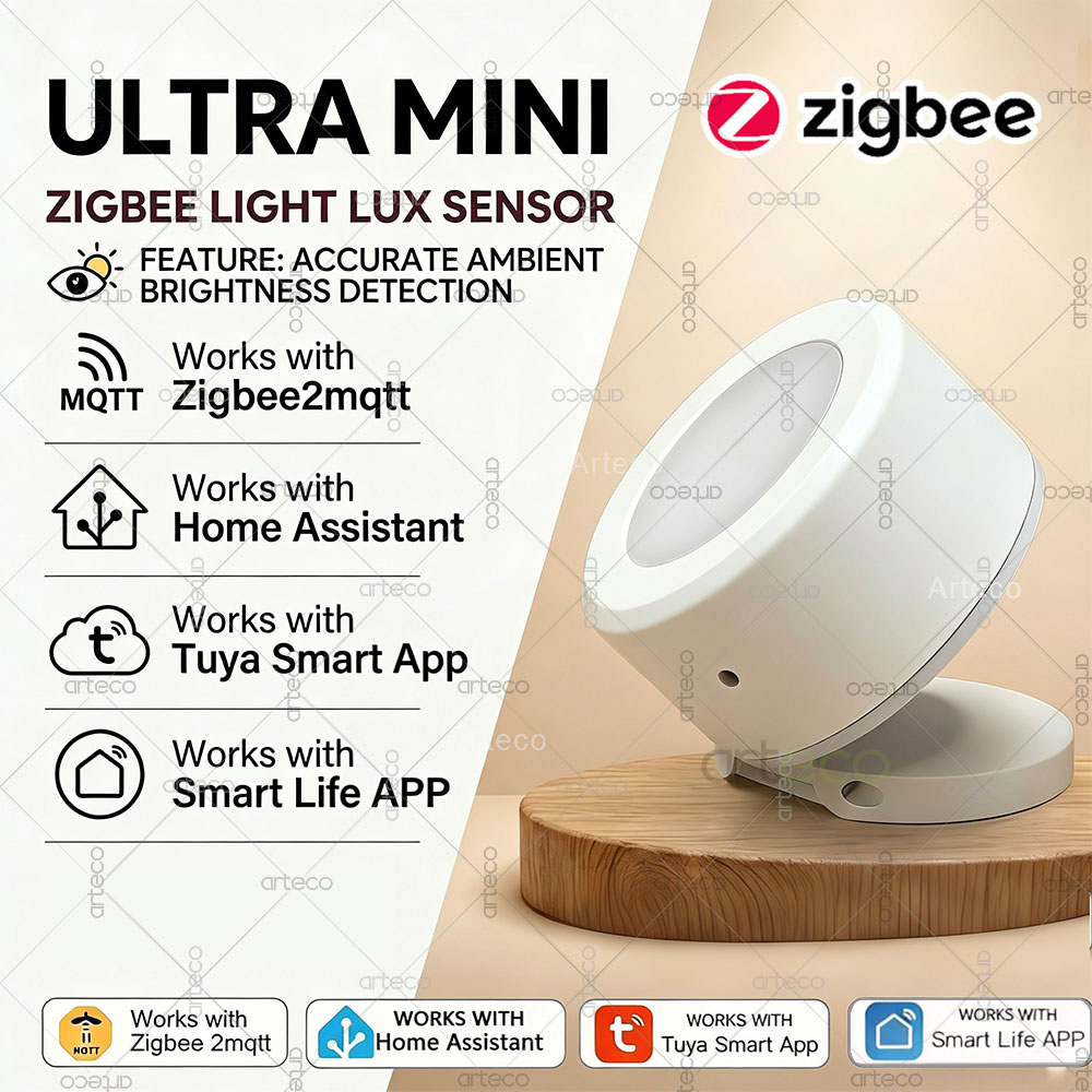 مستشعر إضاءة زيجبي فائق الصغر، - مراجعة Smart Home Villa وسعره