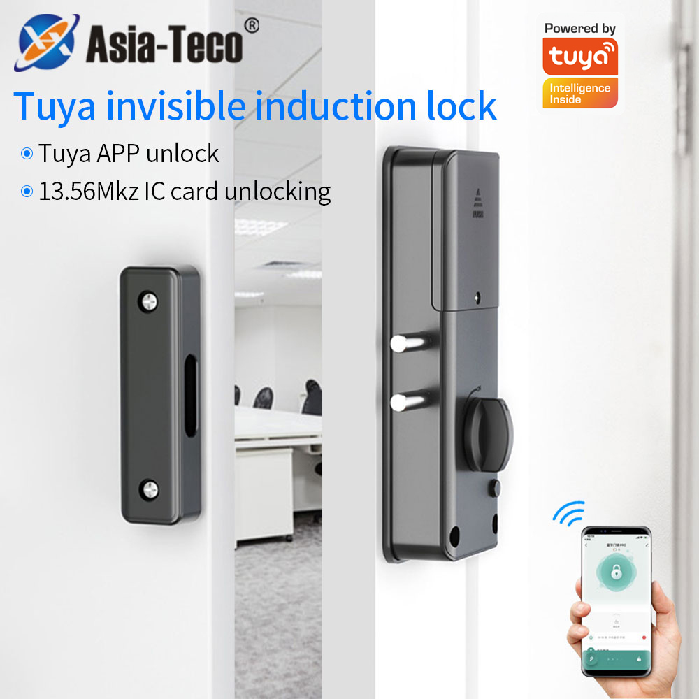 قفل آلي غير مرئي يعمل ببطاقة I - مراجعة Smart Door Lock وسعره