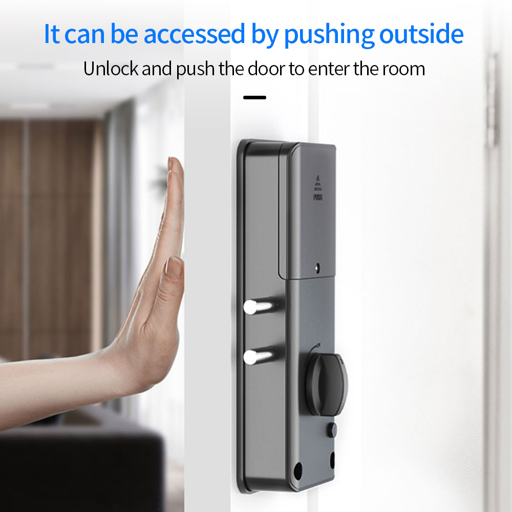 قفل آلي غير مرئي يعمل ببطاقة I - مراجعة Smart Door Lock وسعره