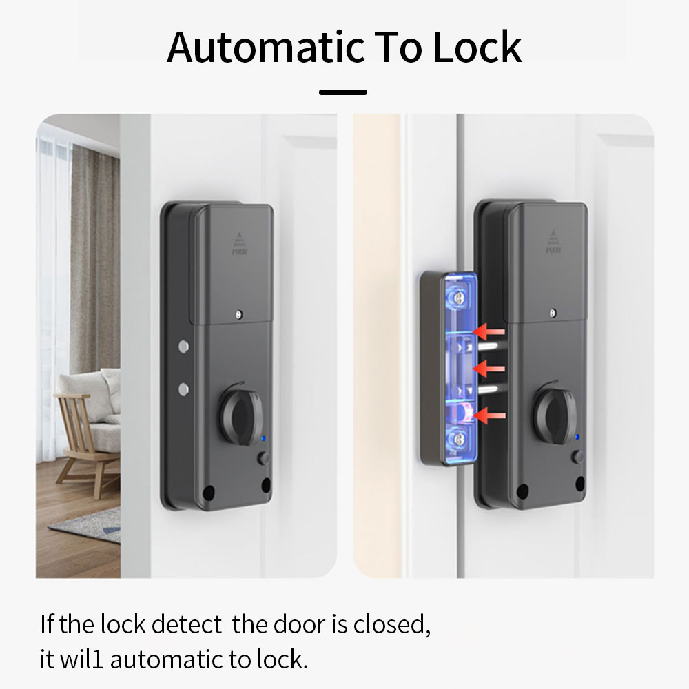قفل آلي غير مرئي يعمل ببطاقة I - مراجعة Smart Door Lock وسعره