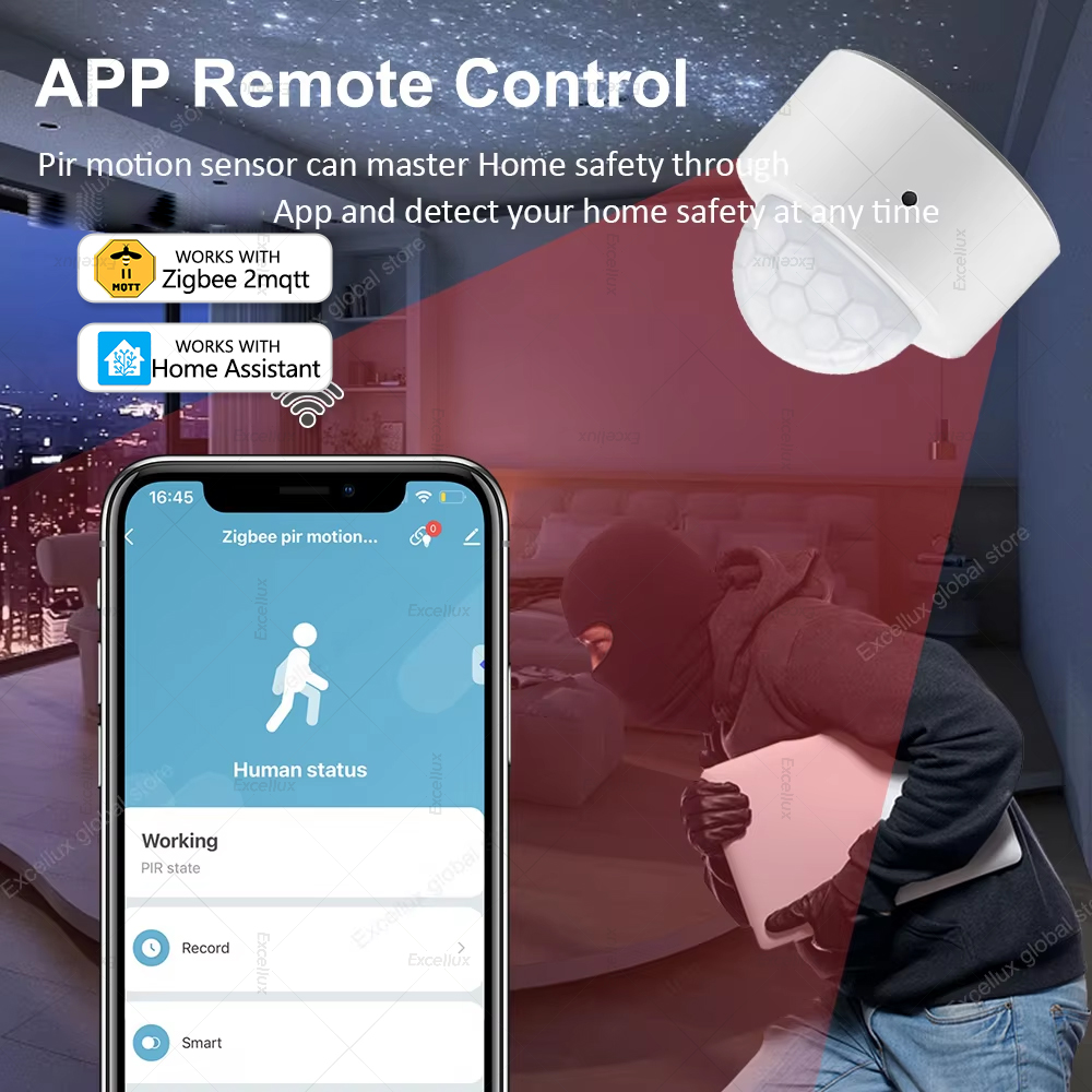 زيجبي PIR محس حركة صغير الأشعة - مراجعة Smart Home Assistant وسعره