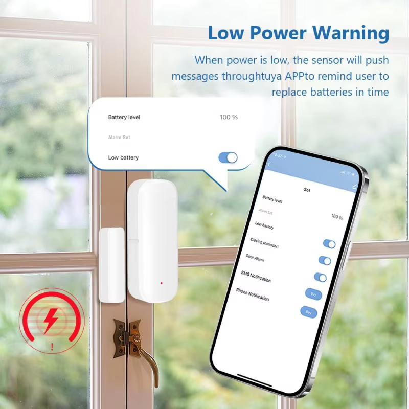 مستشعر أبواب ونوافذ زيجبي، كاش - مراجعة Smart Home Security System وسعره