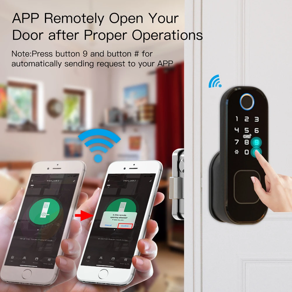 MOES WiFi Tuya قفل ذكي قفل الب - مراجعة Smart Home Moes وسعره