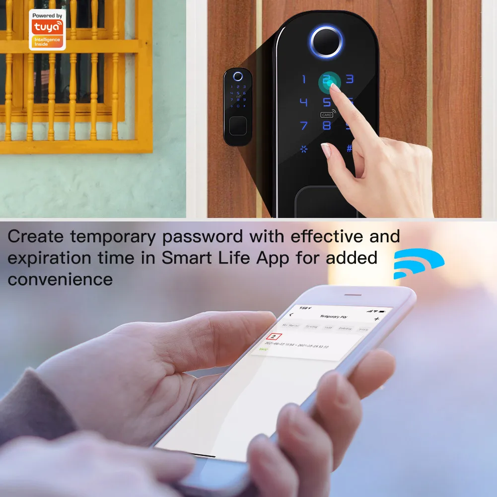 MOES WiFi Tuya قفل ذكي قفل الب - مراجعة Smart Home Moes وسعره