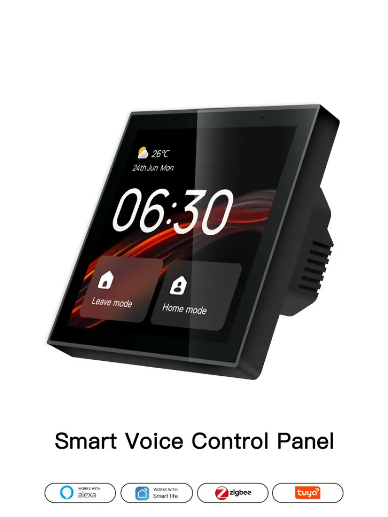 مفتاح ذكي زيجبي بشاشة كاملة 4  - مراجعة Smart Home Ir وسعره