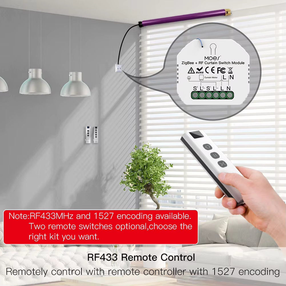 وحدة تحكم ذكية MOES ZigBee RF4 - مراجعة Smart Home Moes وسعره