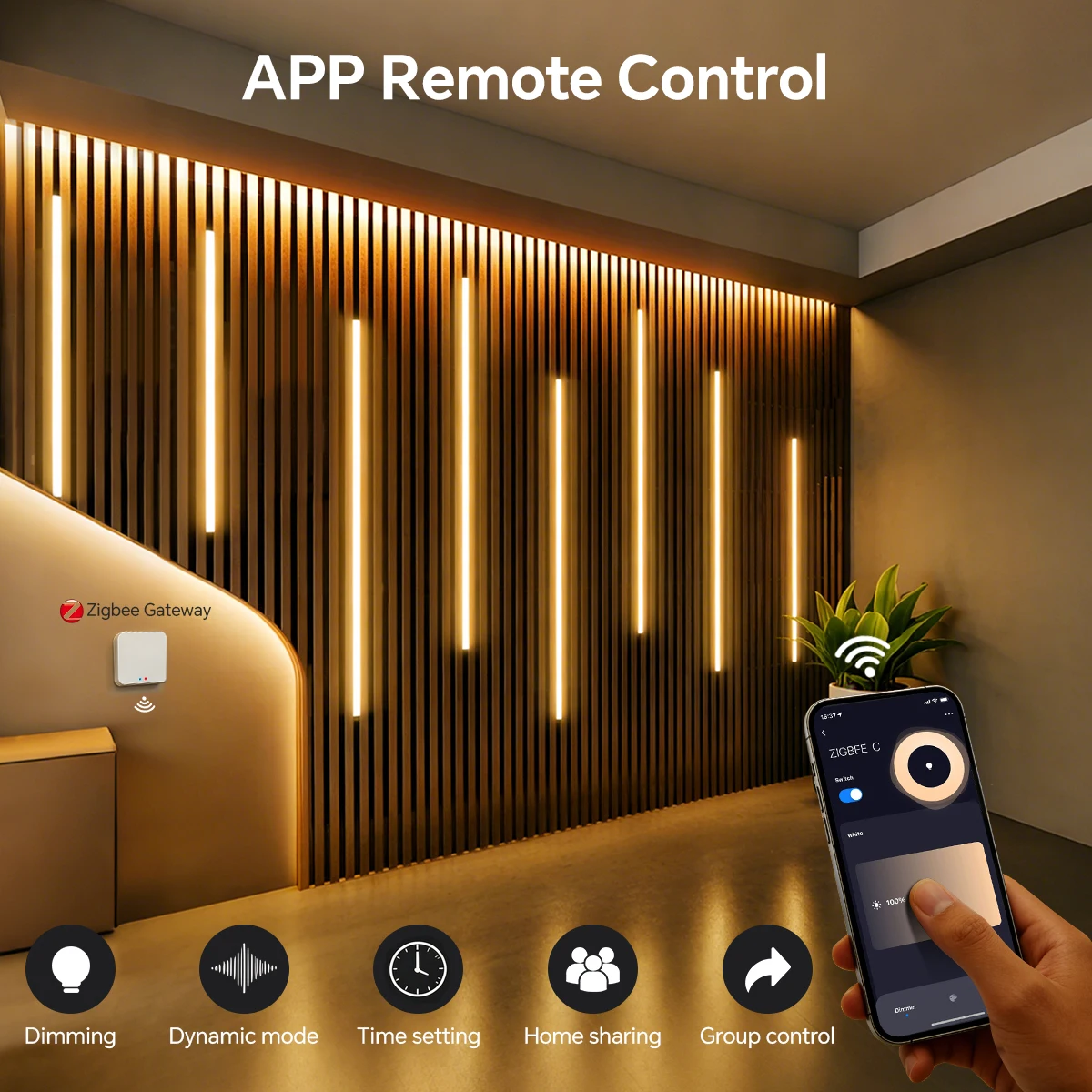 شريط إضاءة LED ذكي بتقنية Zigb - مراجعة Smart Home Youtube وسعره