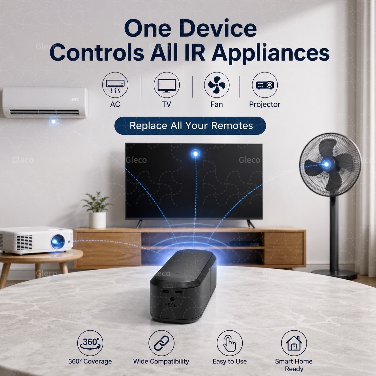 جهاز تحكم عن بعد ذكي بالأشعة ت - مراجعة Universal Remote Smart Home وسعره
