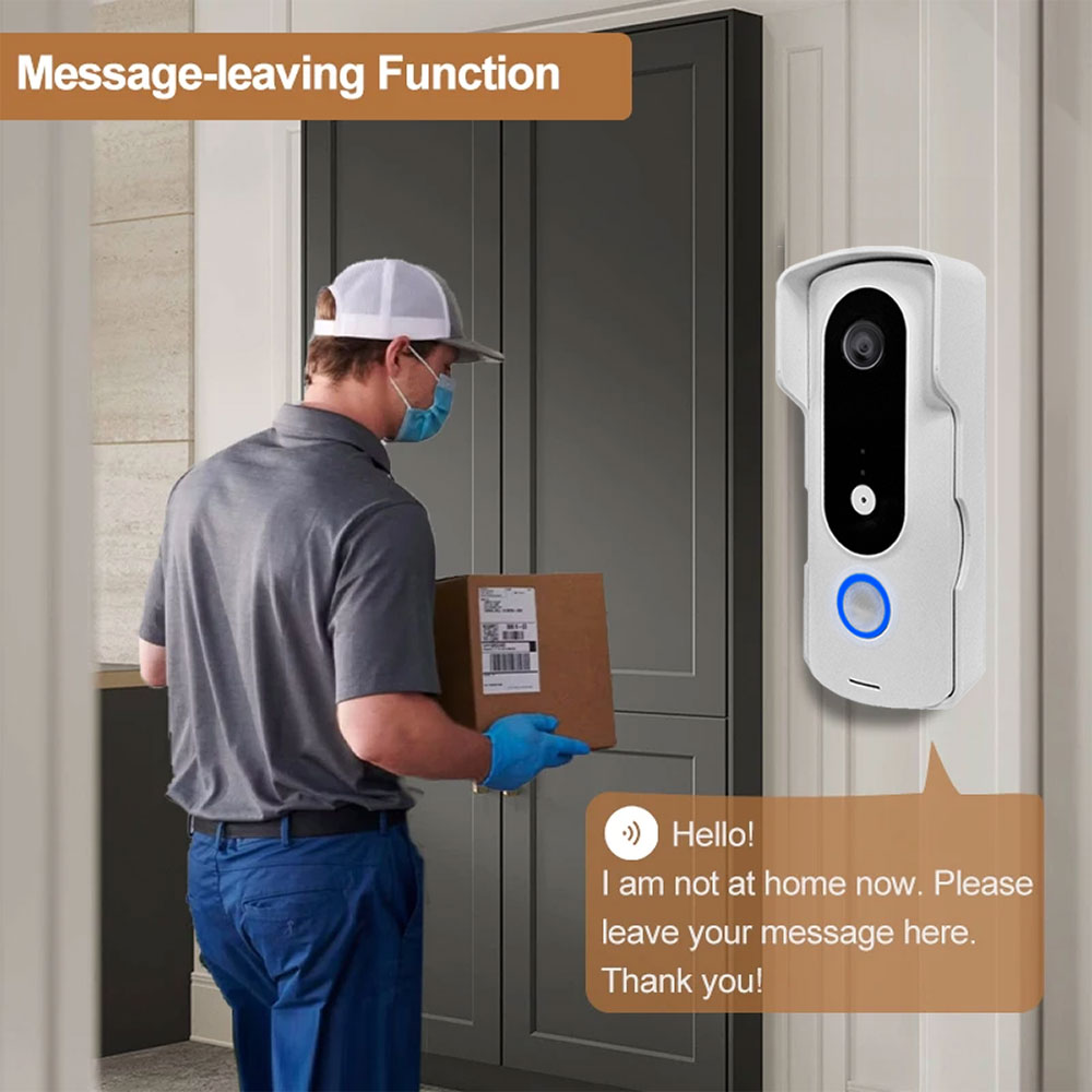 2 سلك المنزل الذكي تويا واي فا - مراجعة Smart Home Video Doorbell Enhanced Security With Smart Doorbell وسعره