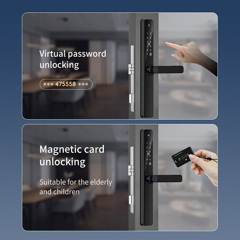 قفل باب ذكي خارجي مقاوم للماء  - مراجعة Smart Door Lock وسعره
