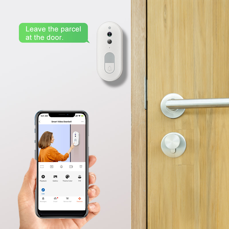 جرس باب ذكي لاسلكي من تويا مع  - مراجعة Smart Home Video Doorbell Enhanced Security With Smart Doorbell وسعره