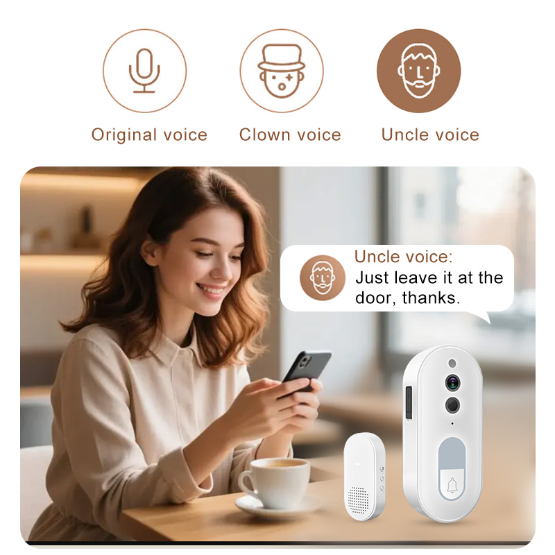 جرس باب ذكي لاسلكي من تويا مع  - مراجعة Smart Home Video Doorbell Enhanced Security With Smart Doorbell وسعره