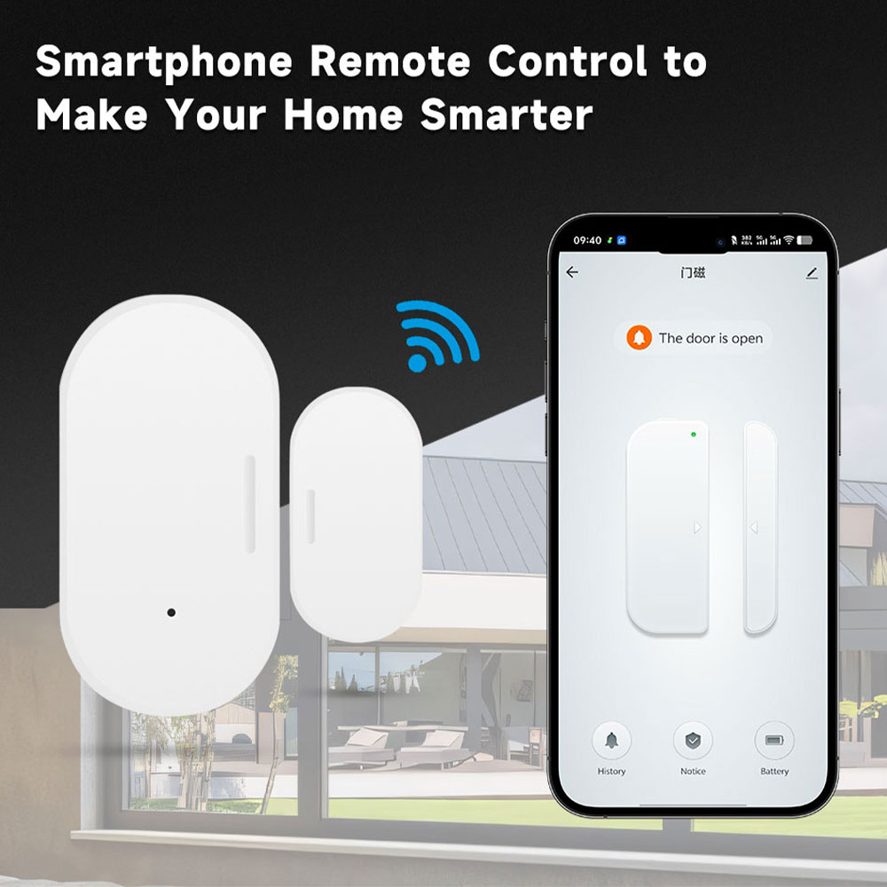 جهاز استشعار الأبواب والنوافذ  - مراجعة Smart Home Setup وسعره
