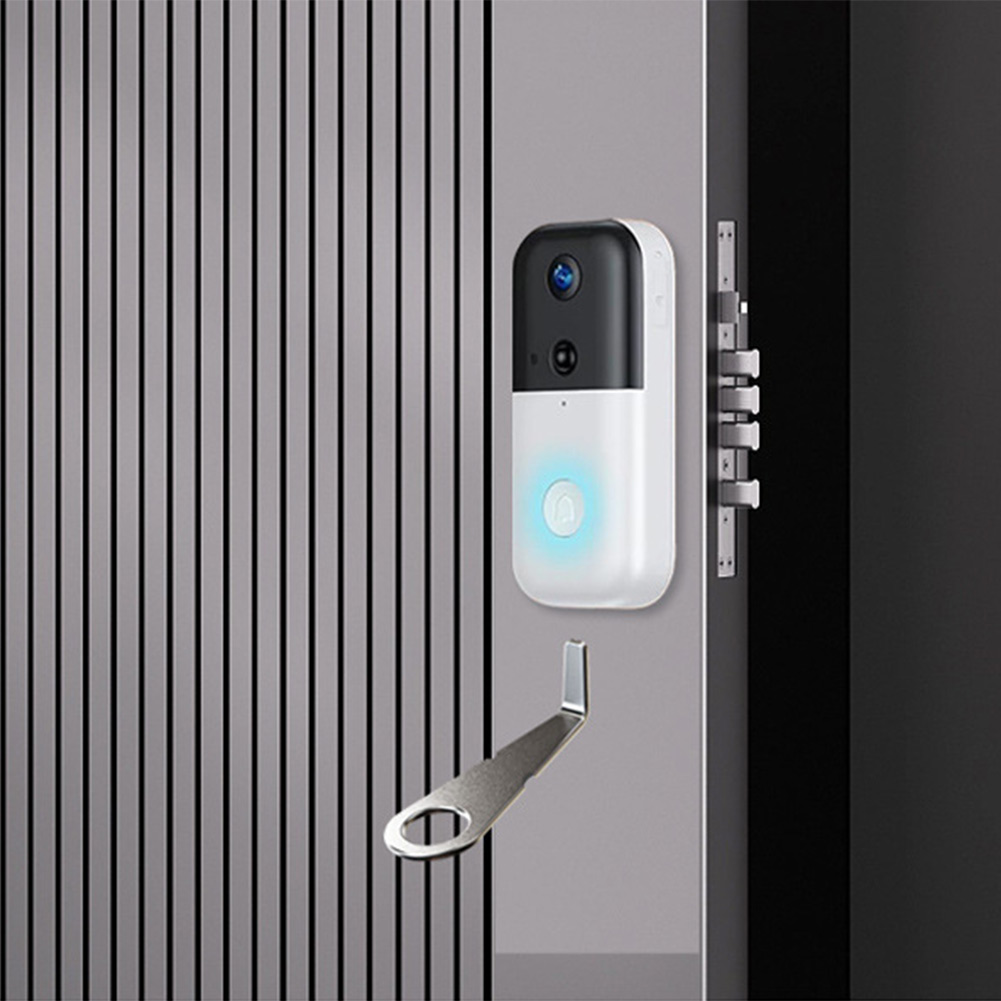 مفتاح فضي لجرس الباب بالفيديو  - مراجعة Smart Home Video وسعره