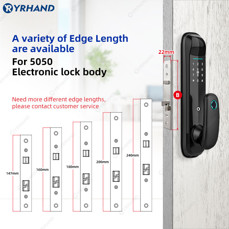 YRHAND تويا واي فاي قفل إلكترو - مراجعة Smart Door Lock وسعره