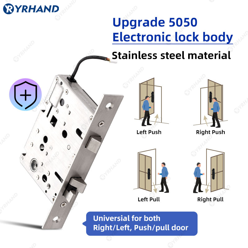 YRHAND تويا واي فاي قفل إلكترو - مراجعة Smart Door Lock وسعره
