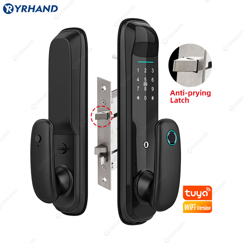 YRHAND تويا واي فاي قفل إلكترو - مراجعة Smart Door Lock وسعره