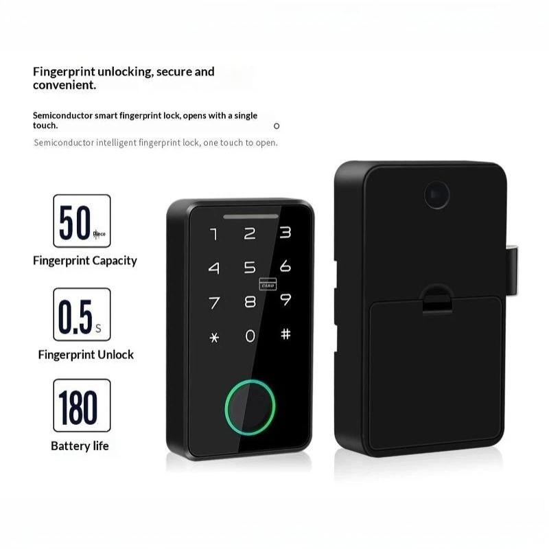 قفل ذكي ببصمة الإصبع يدعم تطبي - مراجعة Smart Door Lock وسعره