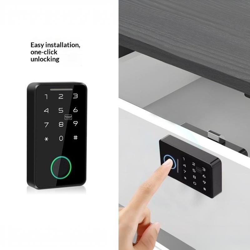 قفل ذكي ببصمة الإصبع يدعم تطبي - مراجعة Smart Door Lock وسعره