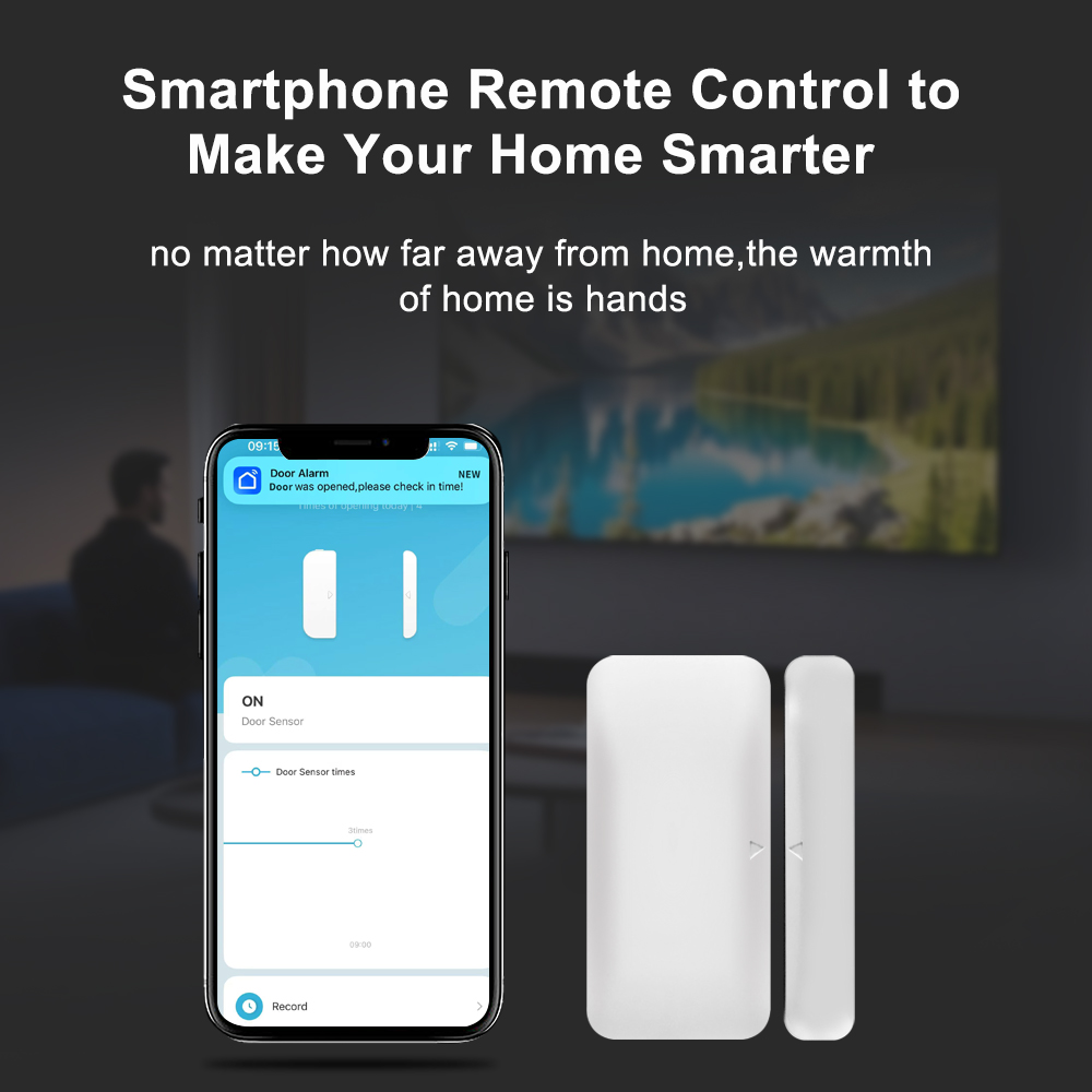 جهاز استشعار لاسلكي للأبواب وا - مراجعة Smart Home Setup وسعره