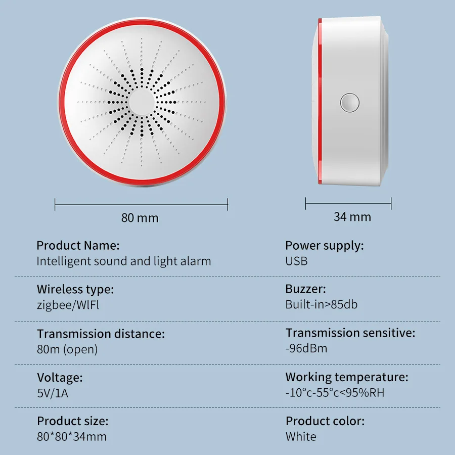 صفارة إنذار ذكية من تويا تعمل  - مراجعة Smart Home Setup وسعره