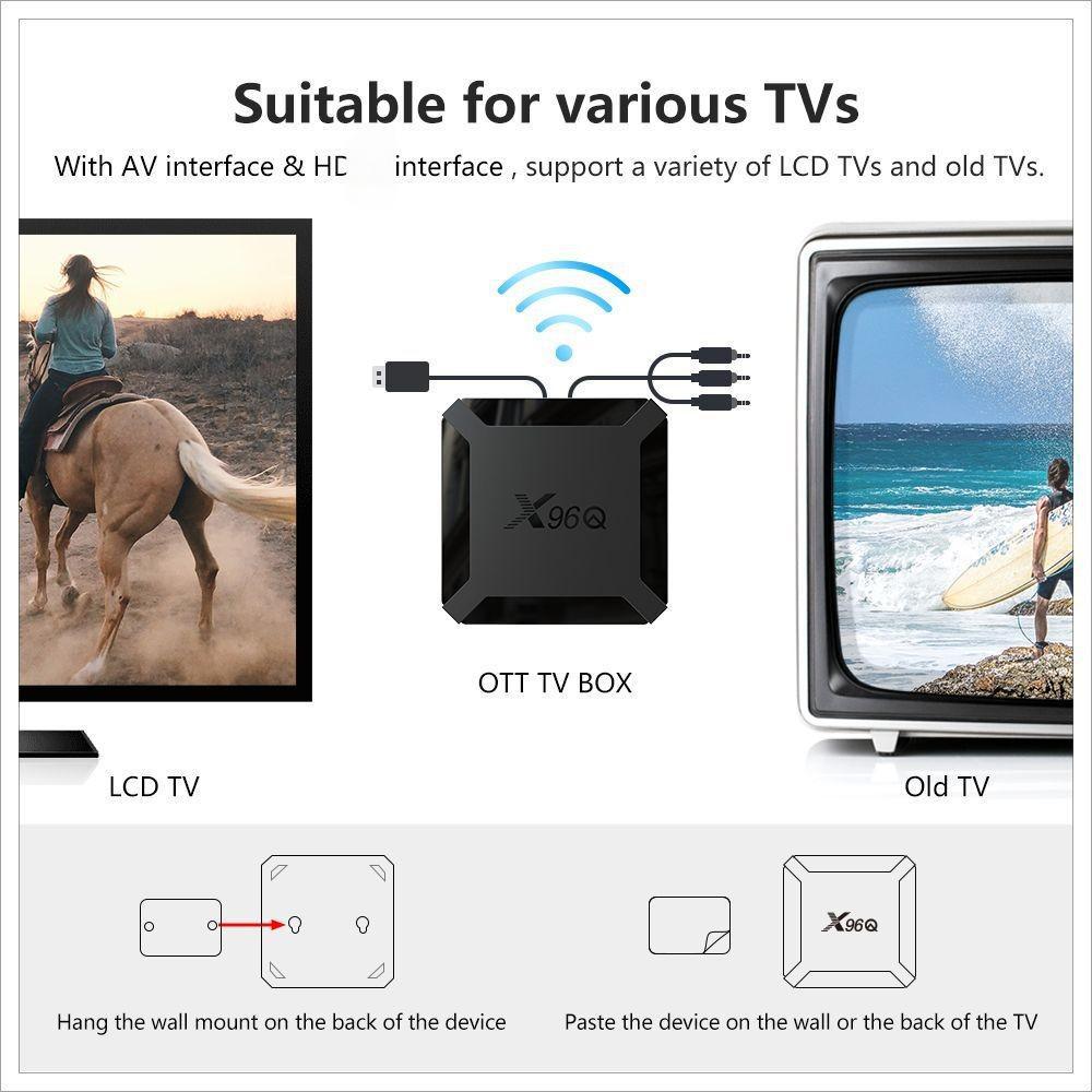 جهاز X96Q TV Box بنظام أندرويد - مراجعة Upgrade Smart Home وسعره