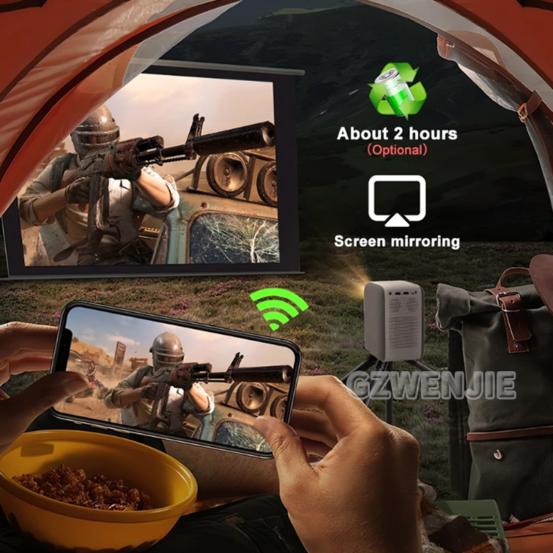 H6 جهاز عرض صغير LED 1080P Ful - مراجعة Smart Home Video وسعره