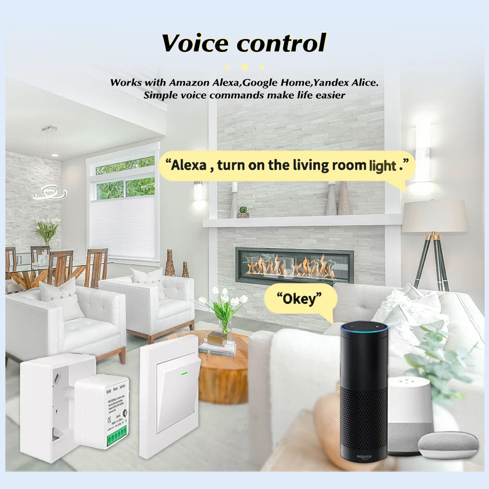 مفتاح تويا الذكي الصغير واي فا - مراجعة Smart Home Google وسعره