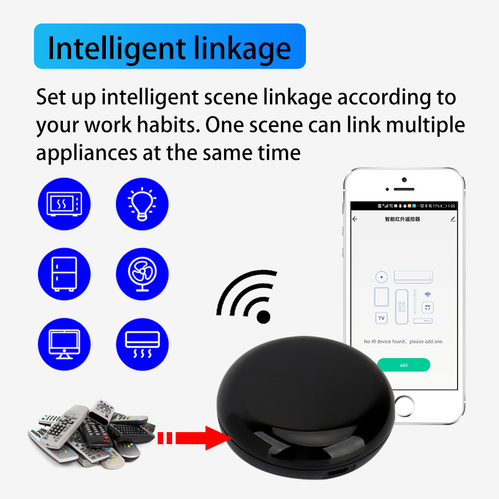 IHSENO Tuya واي فاي الأشعة تحت - مراجعة Universal Remote Smart Home وسعره