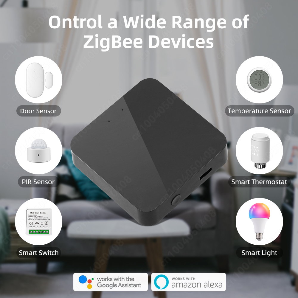 Tuya ZigBee Gateway Bridge Wir - مراجعة Smart Home Hub Matter وسعره