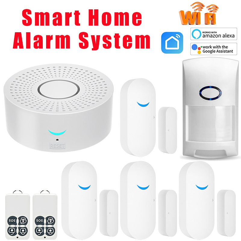 جهاز استشعار ذكي للأبواب يعمل  - مراجعة Smart Home Security System وسعره