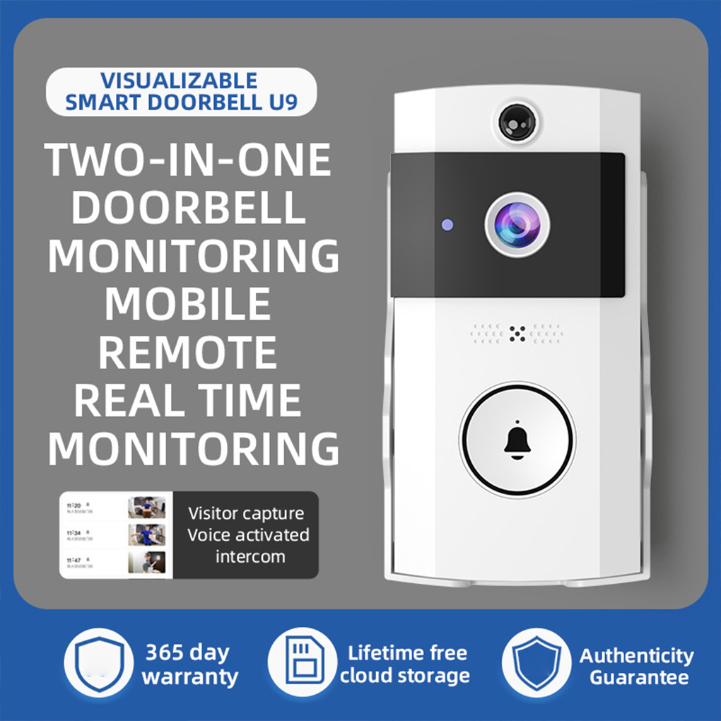 كاميرا جرس الباب Wifivisual شح - مراجعة Smart Home Video وسعره